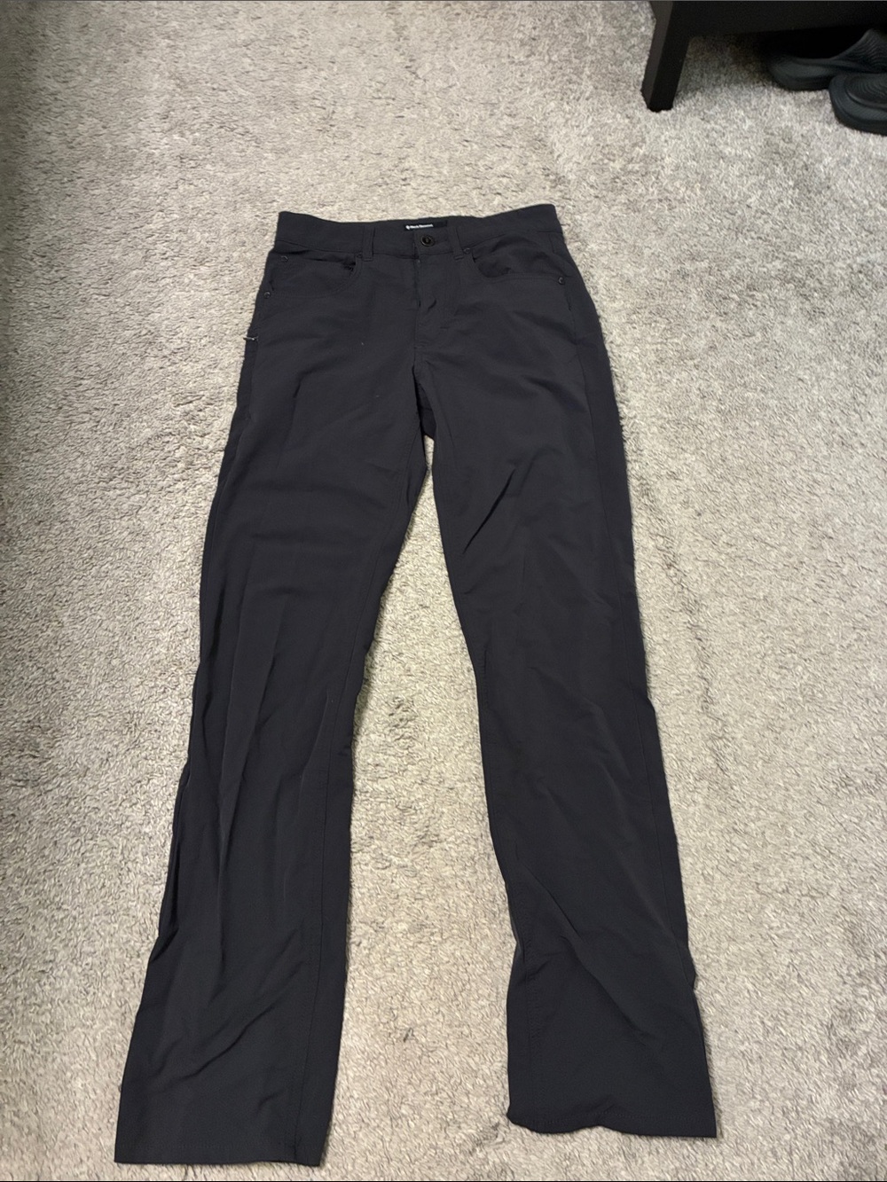 Black Diamond Men's Black Chinos